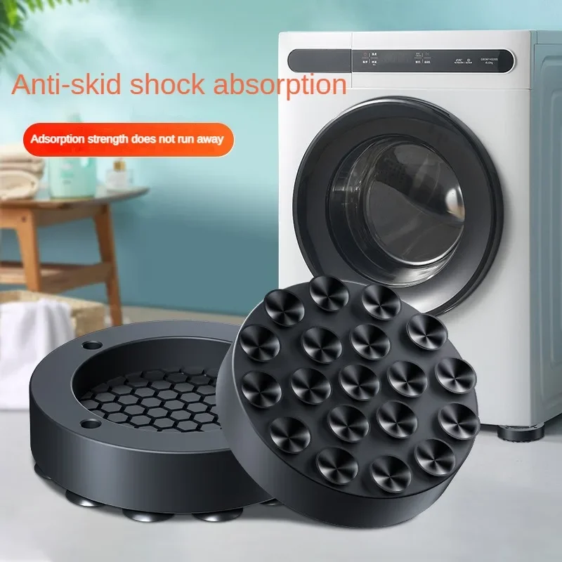 4 قطعة منصات قدم جديدة مضادة للاهتزاز غسالة الساق الصامتة عدم الانزلاق زيادة منصات القدم الأثاث العالمي الحد من الضوضاء حصيرة