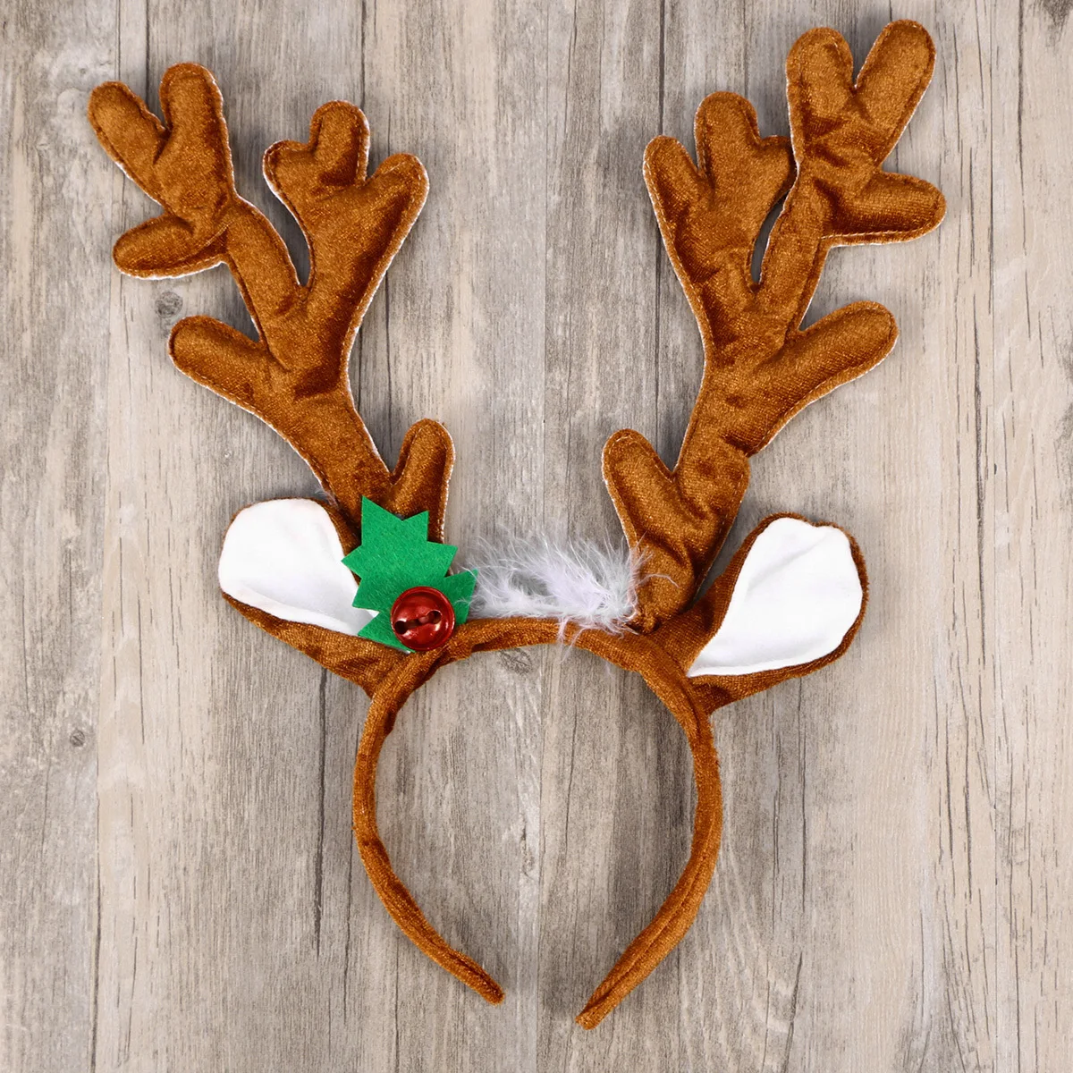 

Christmas Reindeer Antler Headband Bell Costume Party Accessory Funny Comfortable Size for Kids Ladies Christmas Headband