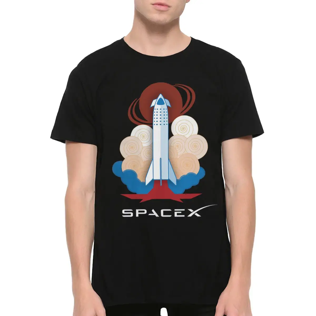 Spacex Shuttle T-shirt / Men's Women's Sizes / 100%