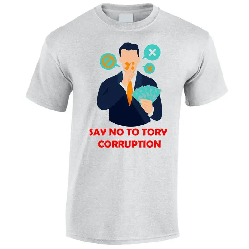 Camiseta política Anti conservador Tory Tories trabajo socialista protesta Dtg