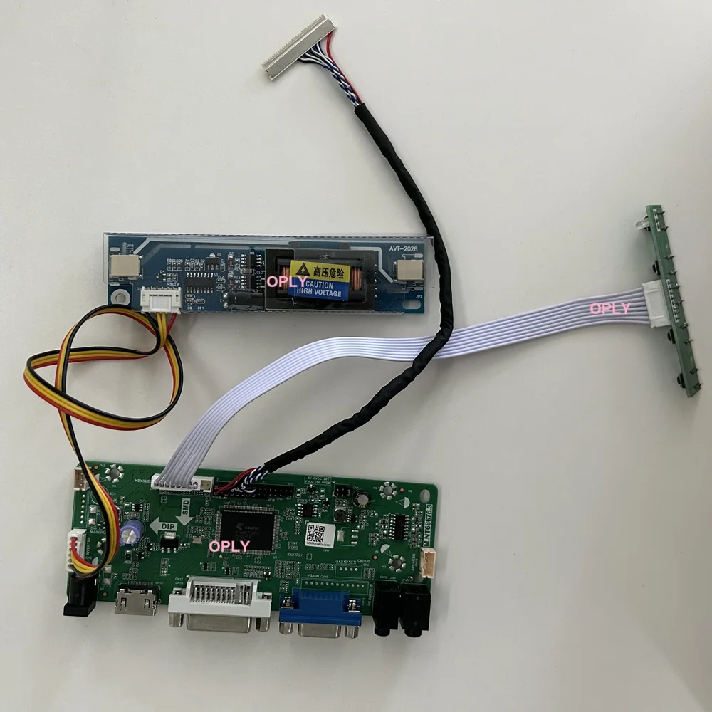 

M.NT68676 HDMI-совместимая плата контроллера VGA DVI для HSD170MGW1-A00 HSD170MGW1 1440X900 ЖК-панель Экран монитора DIY 17 дюймов