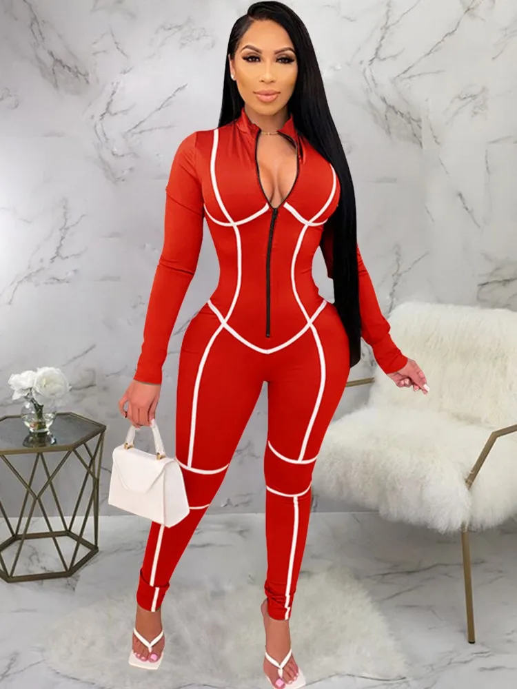 

Сплошной цвет, женские комбинезоны на весну-осень 2026, свободные модные уличные комбинезоны с длинными рукавами, спортивные брюки, брюки