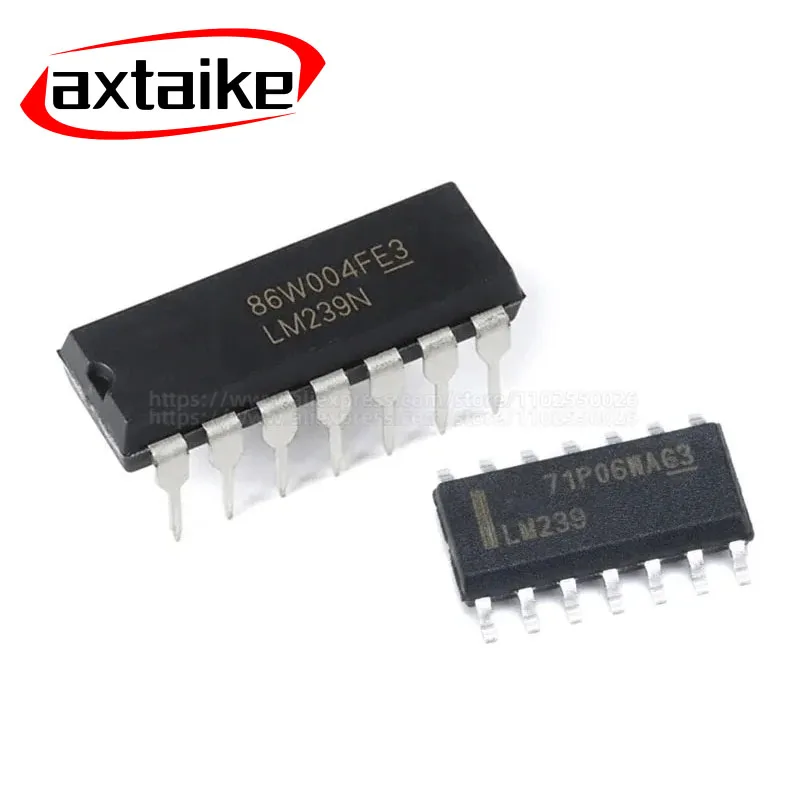 

10PCS LM239 LM239N DIP-14 LM239DR LM239D LM239DT LM239ADR SOIC-14 LM239PW L239 TSSOP-14 SMD Analog Comparators IC