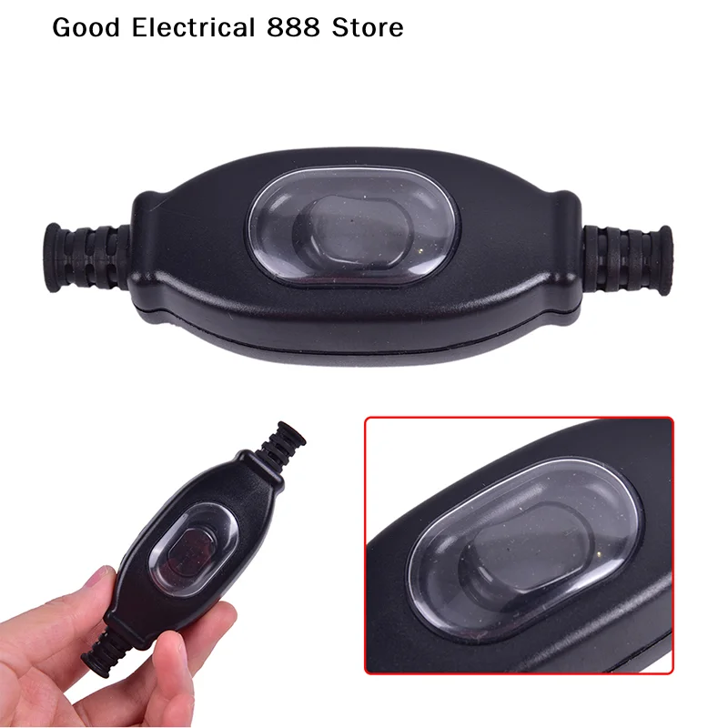 【G】Waterproof In Line Switch Cord Switch IP65 Round Wire Contact Double Cut Switch