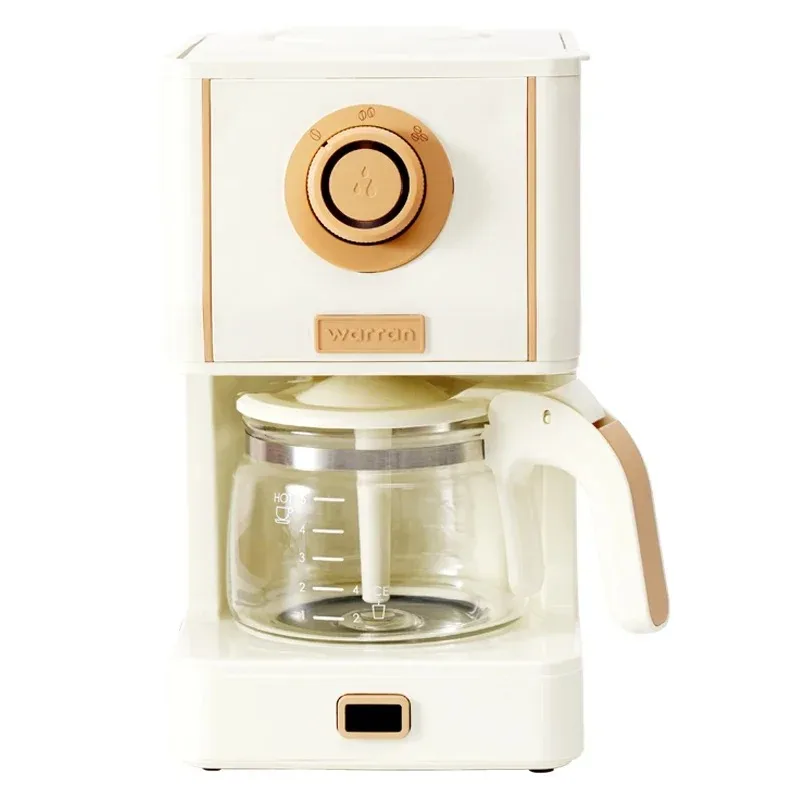 American drip coffee machine Coffee maker Automatic coffee maker machine Portable grinding boiling all in one Home Appliances