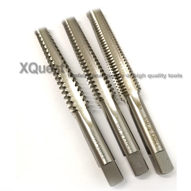 HSS Left Hand Metric Trapezoidal screw thread tap TR20 TR20X3 TR20X4 TR20X5 left Thread Trapeze taps T20 T20X3 T20X4 T20X5