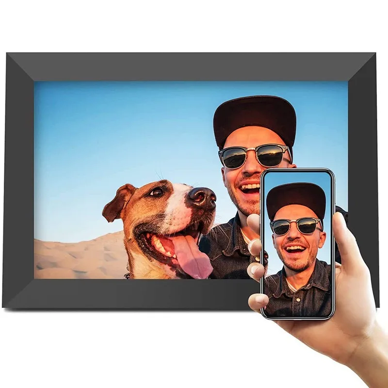 10 inch WIFI touch digital photo frame, electronic photo frame album, electronic photo album