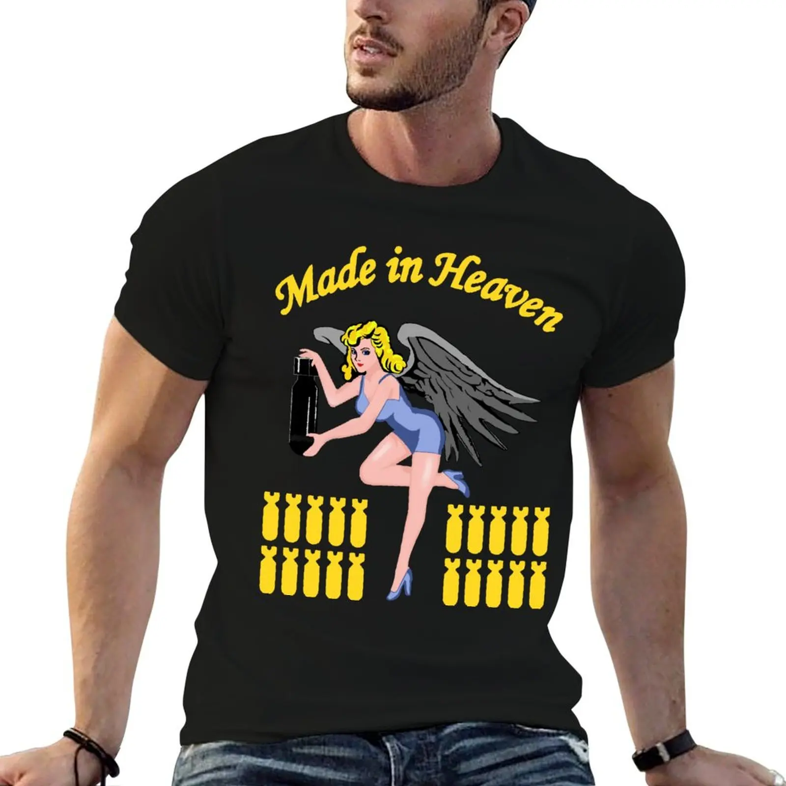 

Made in heaven T-Shirt t shirts for man graphic tees man t shirt cotton high quality man t shirt cotton T-shirt