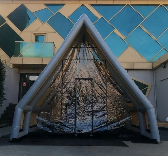 Outdoor Camping Inflatable Tent PVC Family Camping Tent Inflatable Tent