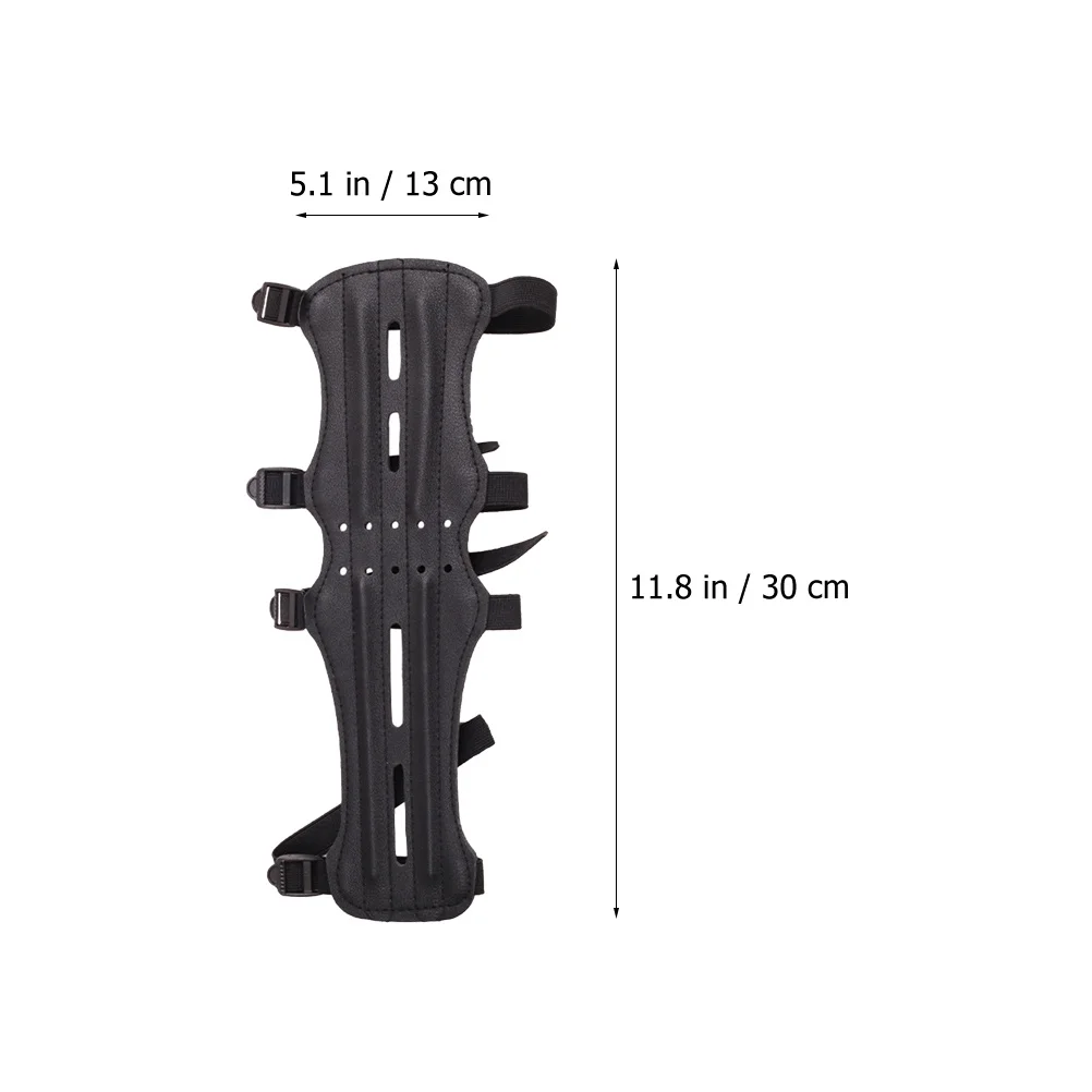 واقي ذراع الرماية، واقي عالمي للقوس والسهم، تصميم حزام مطاطي مناسب لكلا اليدين، واقي ذراع الرماية