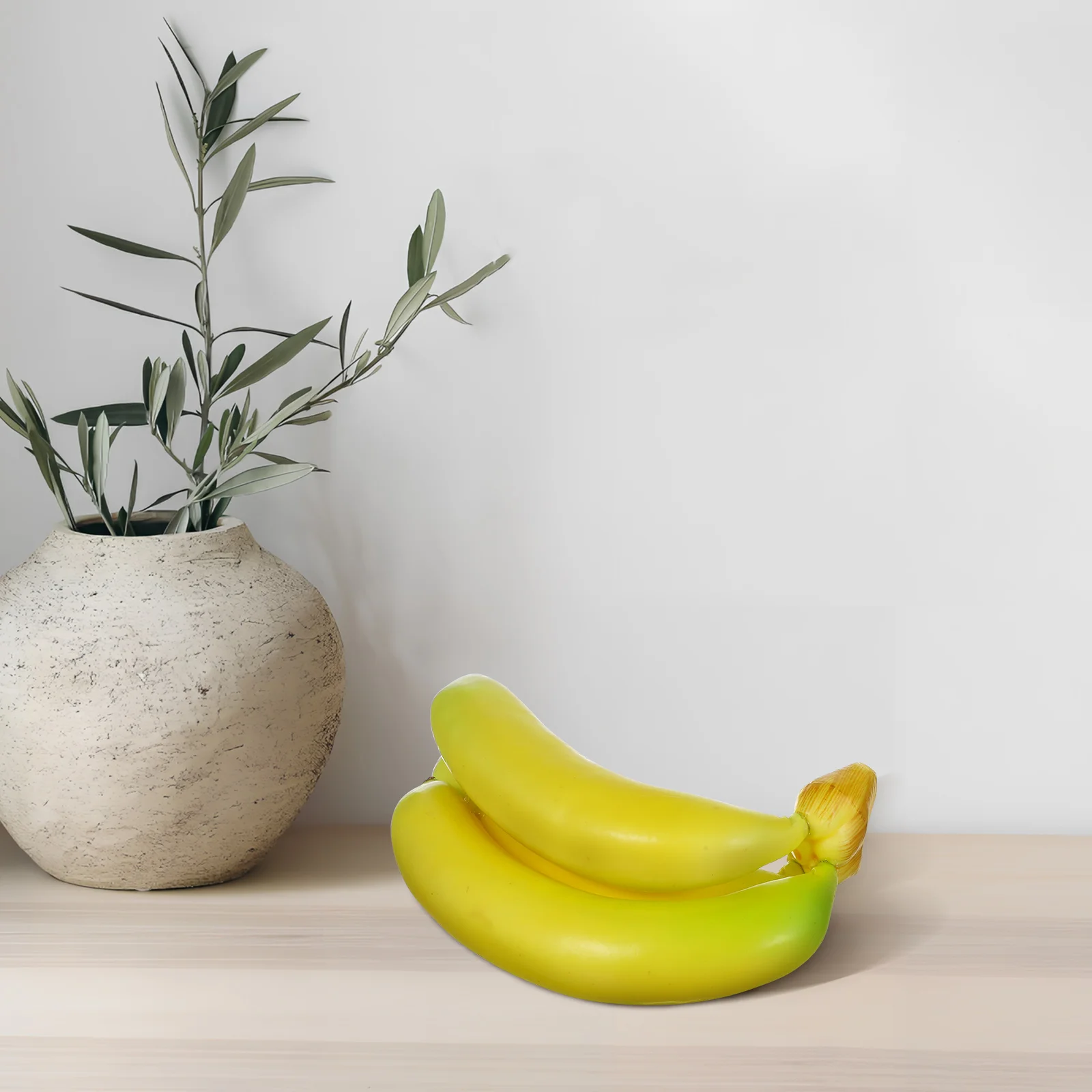 Spiedini di Banana puntelli di tiro di simulazione banane di frutta finta prodotti freschi modelli di schiuma