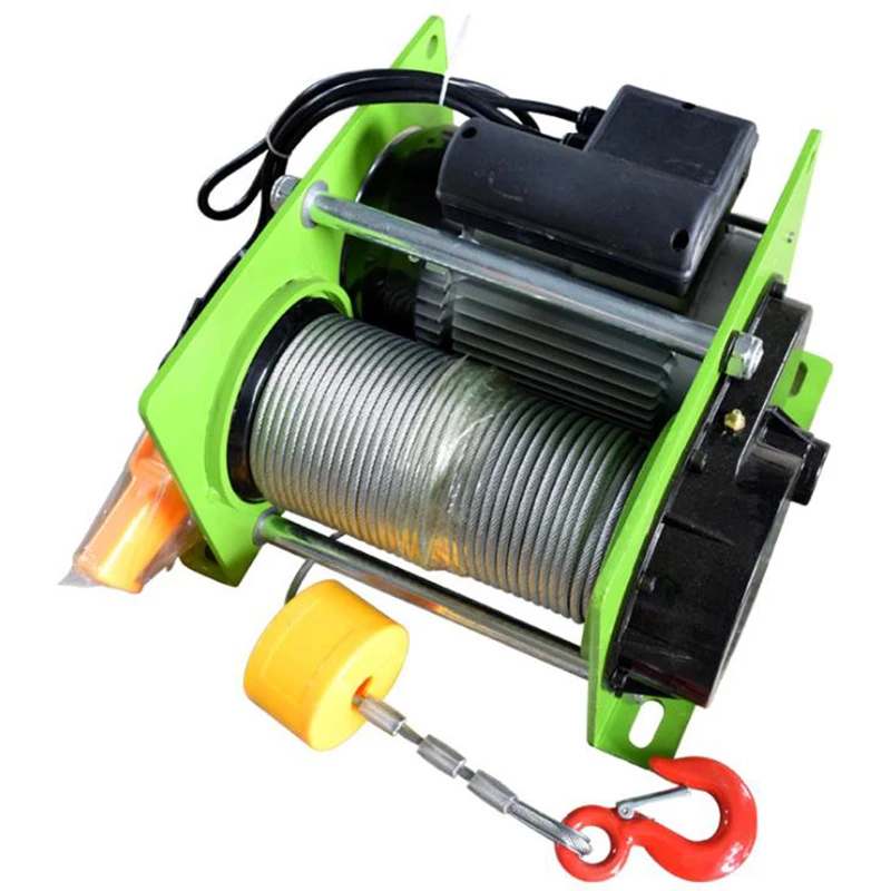 Wire rope hoist micro electric hoist electric hoist electric winch 220V 200kg