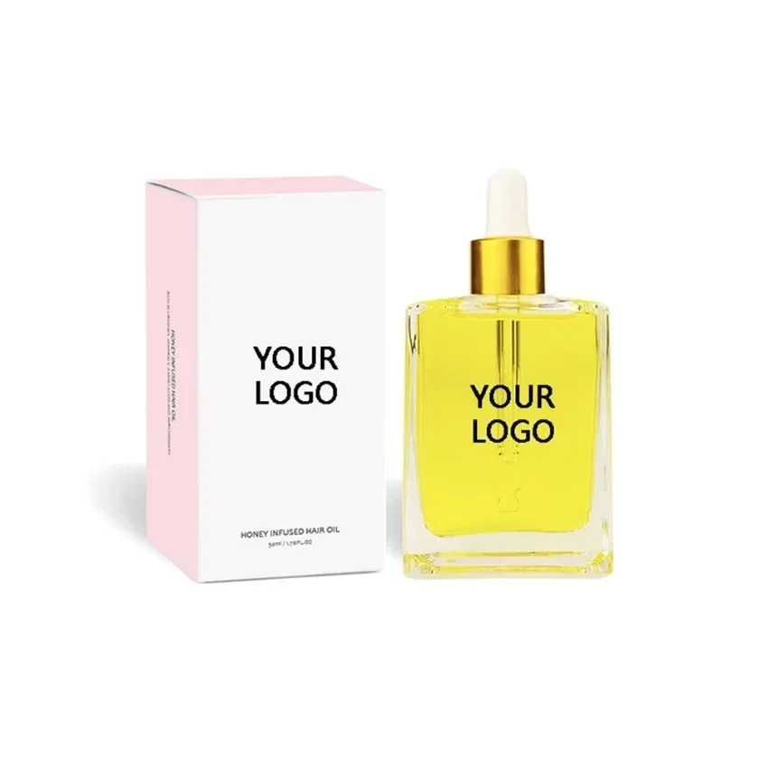huile-capillaire-infusee-au-miel-marque-privee-logo-personnalise-hydratant-longue-duree-nourrissante-lisse-brillante-maquillage-vente-en-gros-sans-cruaute-animale