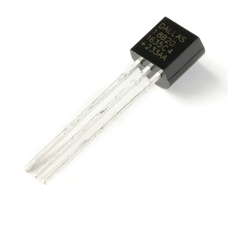 (10pcs) DS18B20 Temperature sensor Programmable digital thermometer TO-92 18B20 temperature acquisition