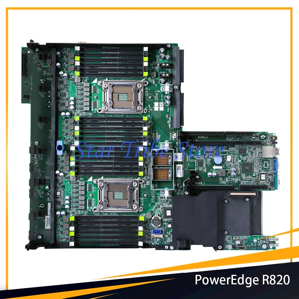 PowerEdge R820 2U YWR73 4K5X5 66N7P 0YWR73 04K5X5 066N7P Server Motherboard