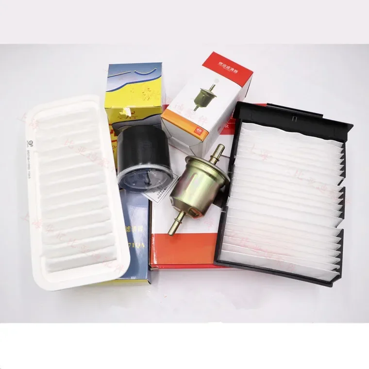

Filter set for BYD F0 air filter+oil filter+Air conditioning filter+fuel filter 4pcs/set