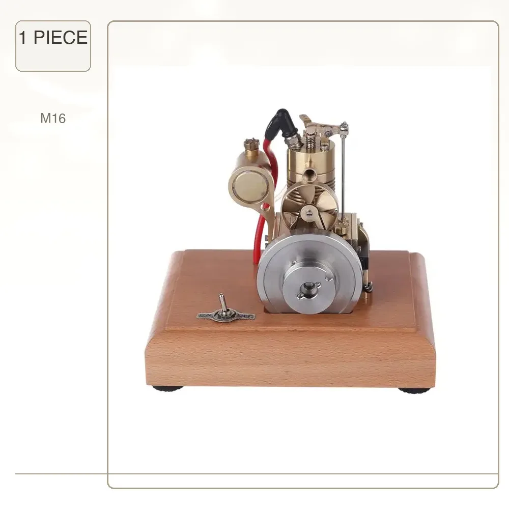 M16 Gas Engine Assembling Kit Vertical Single Cylinder 4 Stroke Engine Internal Combustion Engines Toys