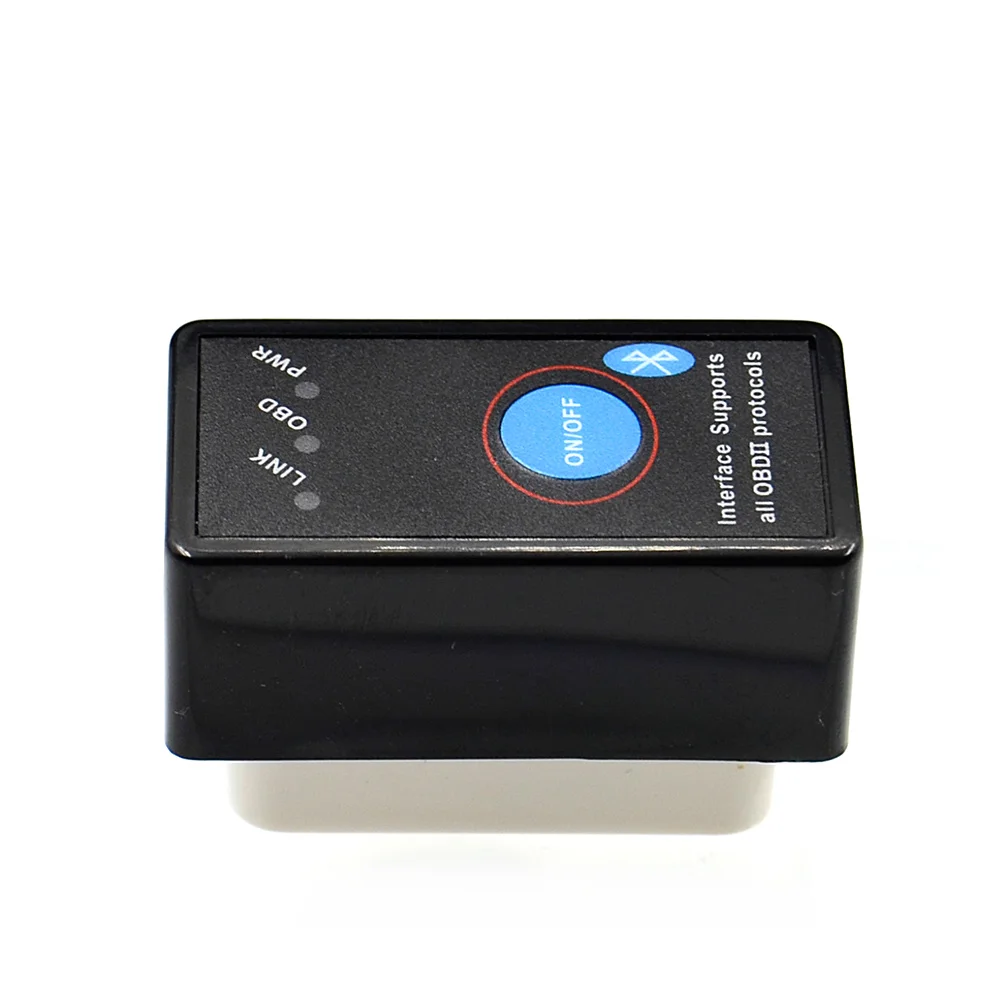 Bluetooth ELM327 V2.1 OBD2 Car Diagnostic Tool ELM327 Power Switch V2.1 On/Off Button ELM-327 Auto Scanner For OBDII Protocols