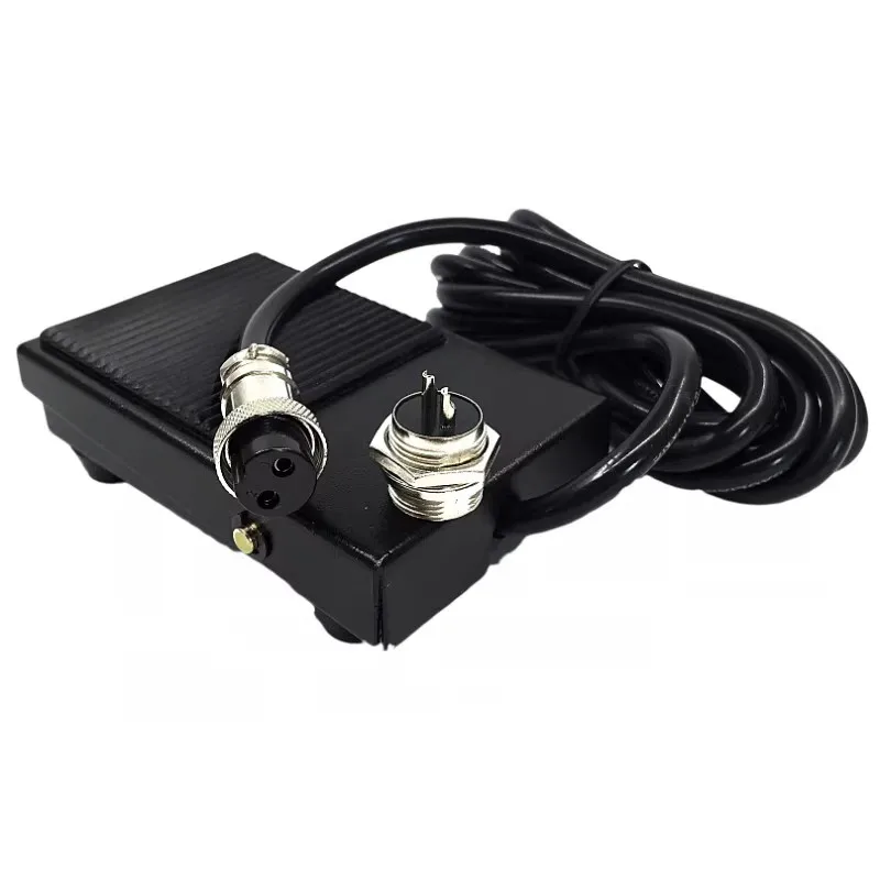 2 Pins 3 Pins Foot Pedal Power Controller Switch Hands-free For TIG ATGW Plasma Cutting Cutter Welder Spot Weldding Machine