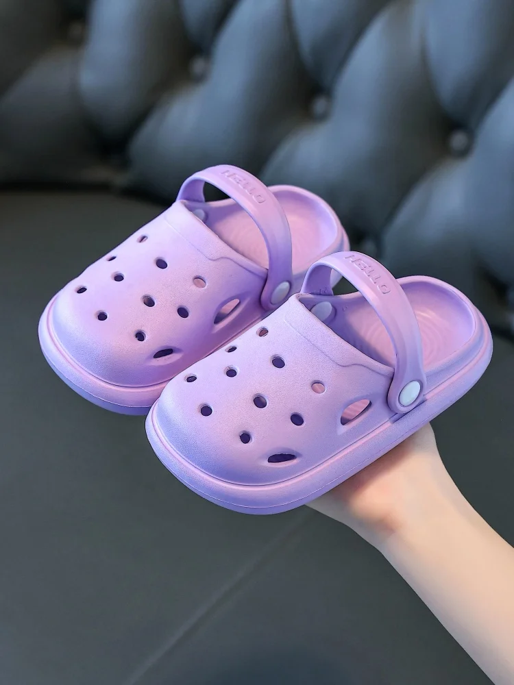 

Новинка 2022 года, летние тапочки, однотонные домашние уличные тапочки для мужчин и женщин, простые и удобные универсальные тапочки