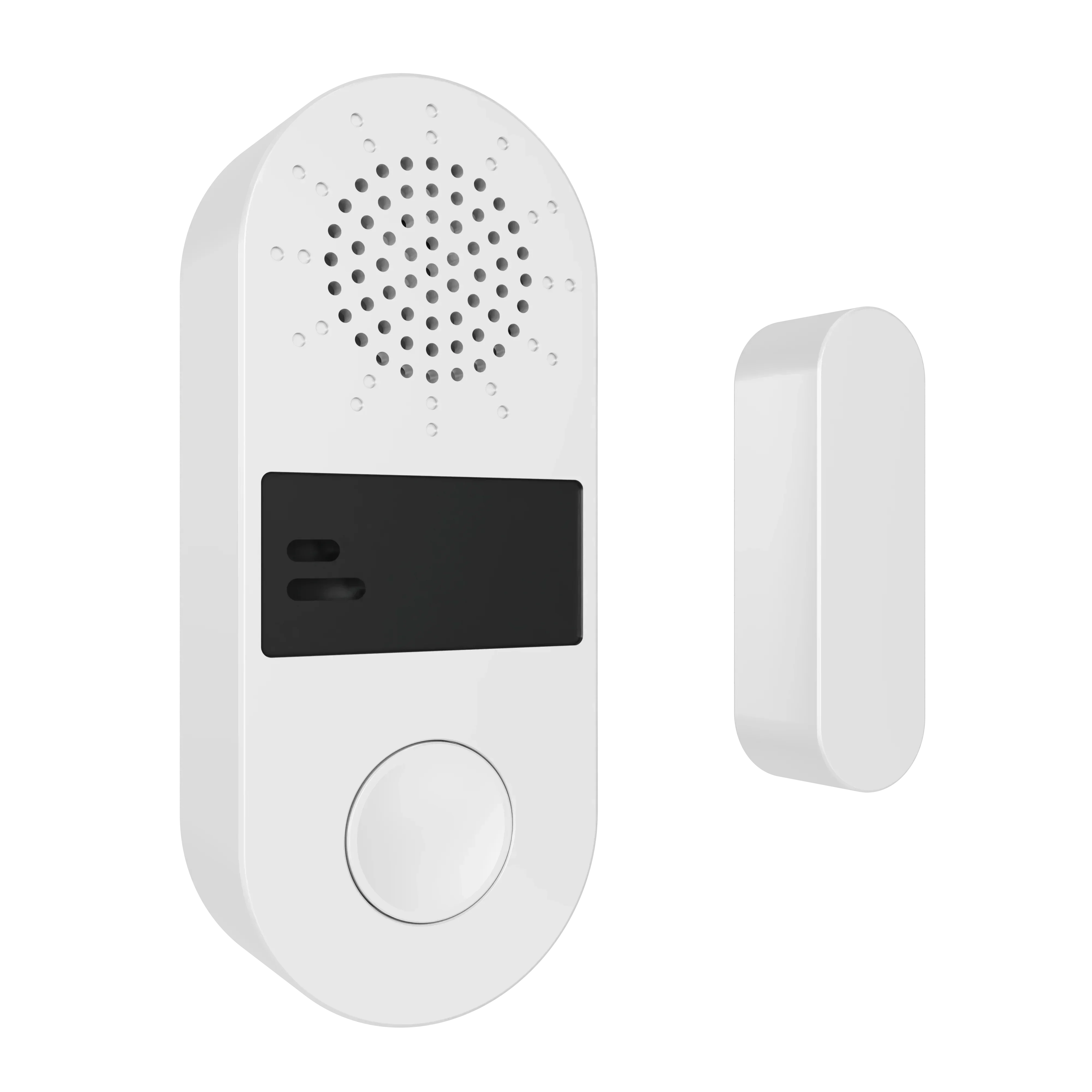 Capteur de porte/fenêtre WiFi Tuya, alarme sonore et lumineuse, sécurité domestique, protection magn
