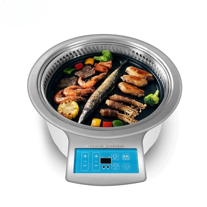 

Гриль для барбекю, бездымная печь для использования на плите