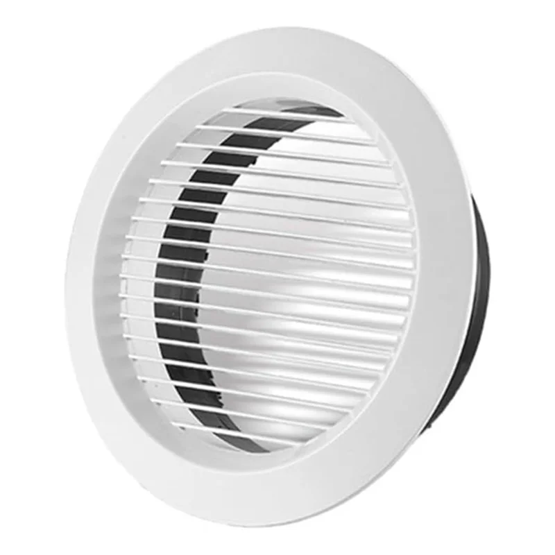 B98A-Adjustable Round Wall Vent Cover For Air Circulation And Exhaust Efficient Air Volume Control