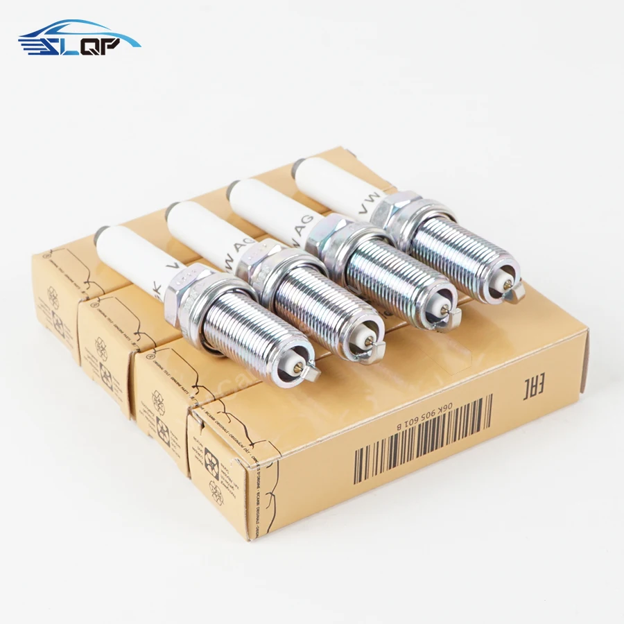 4PCS 06K905601B For EA888 GEN3 Audi A1 A3 A4 A5 A6 Q3 Q5 VW Tiguan Golf MK7 GTI Passat B8 Skoda Octavia spark plug 06K 905 611 C