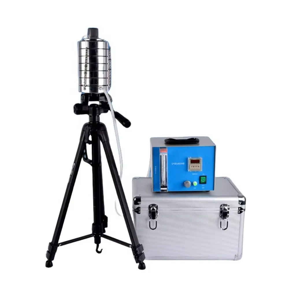 Sixth-order Impactor Sampler Air Microbial Dual-function Sampler Electronic Flowmeter Bacterial Sampler