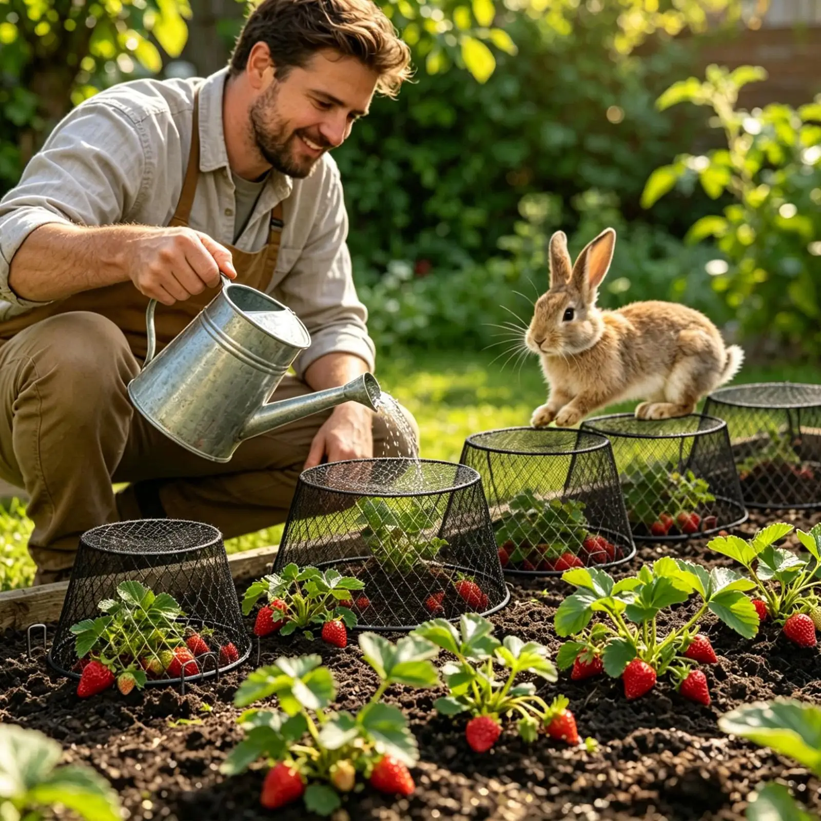 Garden Cloches For Plants 10 Piece Wire Protectors Rust Resistant Plant Cloches Outdoor For Vegetable Birds Shrubs Fruit Outdoor