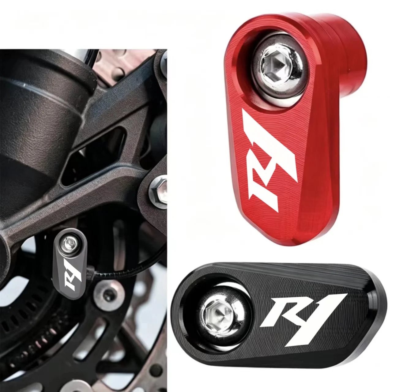 

Yamaha YZF R1 2014-2026 ABS Sensor Protective Cap Motorcycle Part for YZF-R1 YZF R1M YZF R1S - Black