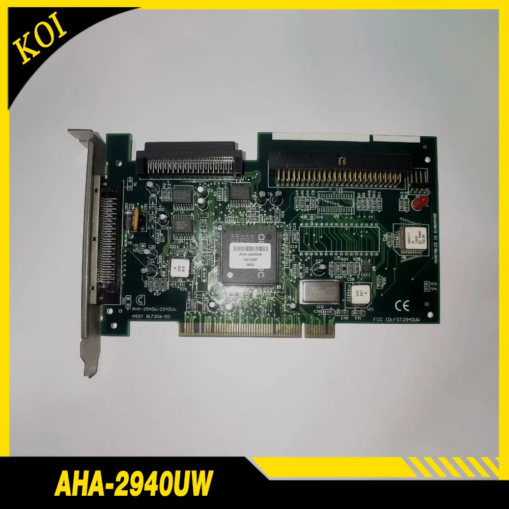 

For AHA-2940UW 2940U LGA 50 LGA 68 PCI SCSI card supporting WIN7