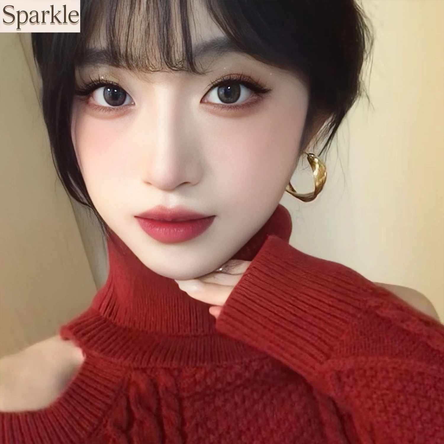 

Vintage Minimalist Metal Wire Twisted Hoop Earrings Fashionable Luxury Gift for Mom And Girlfriend