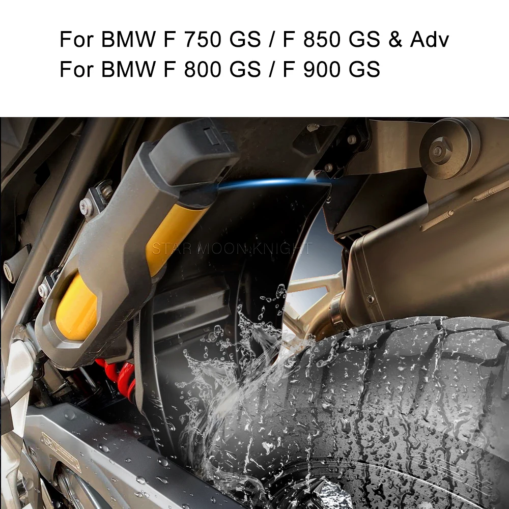 

Rear Fender Extensions For BMW F850GS Adv F750GS F 800GS F900GS F 900GS 800 Motorcycle Shock Shield Hugger