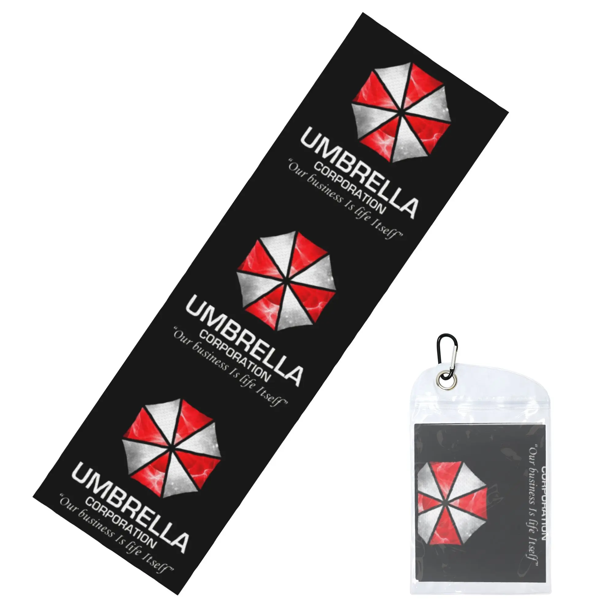 Umbrella Horror Game Cold Exercise Towel Face Towel Quick Dry  Bath Breathable Cold Towel