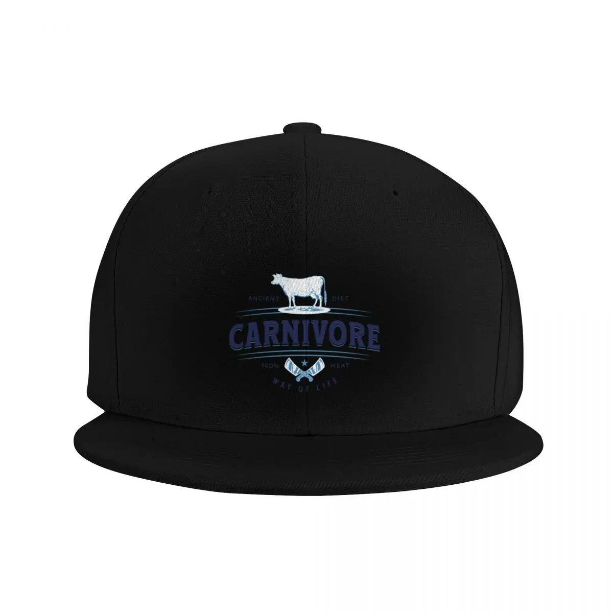 Carnivore Ancient Diet Cow Baseball Cap Golf Hat Man custom Hat Men's Caps Women's