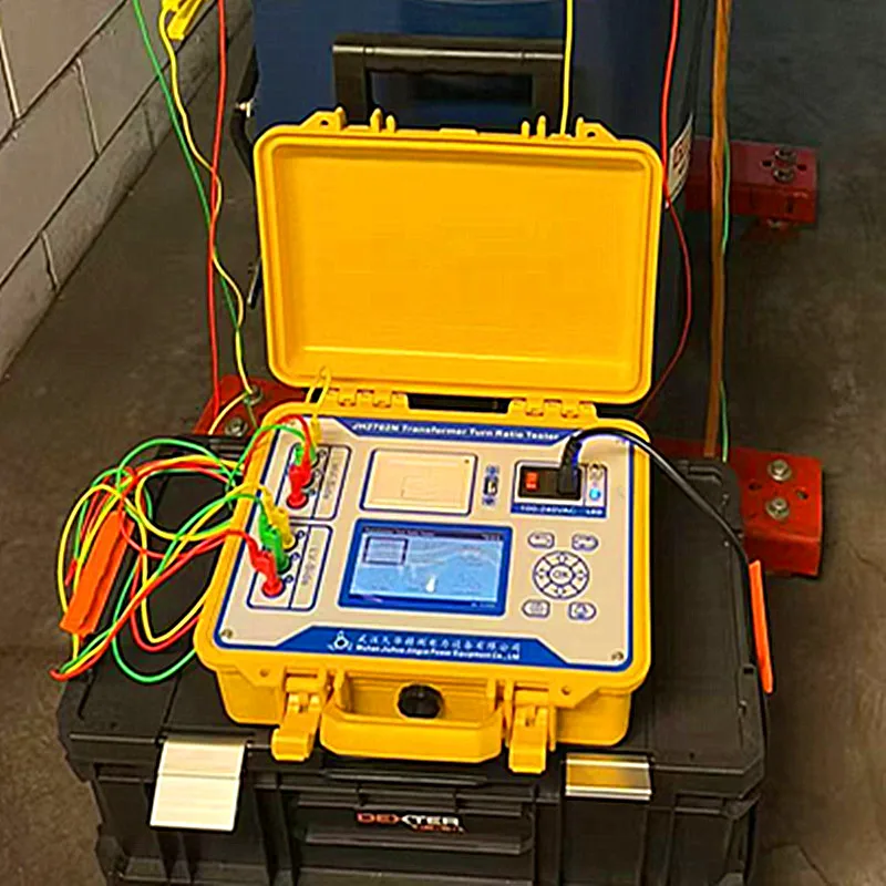 English/Spanish/Russian/Chinese Languages TTR Transformer Turns Ratio Tester With 0.1 Level Accuracy Class