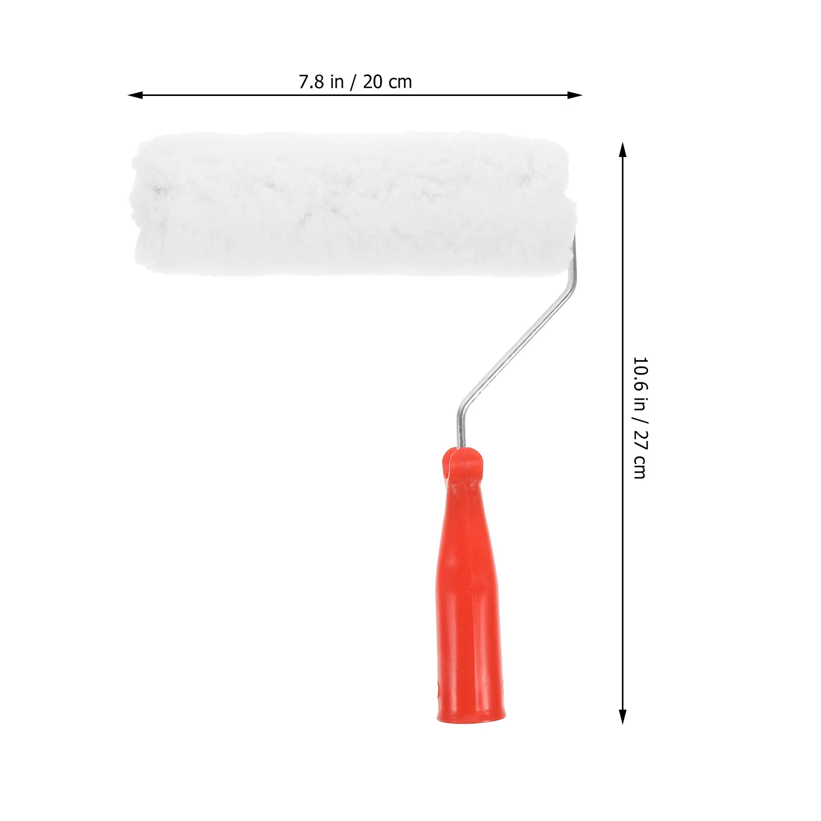 

4Pcs Paint Rollers 8 Inch Compact Size for Furniture Ceilings Floors Replacement Rollers for Painting