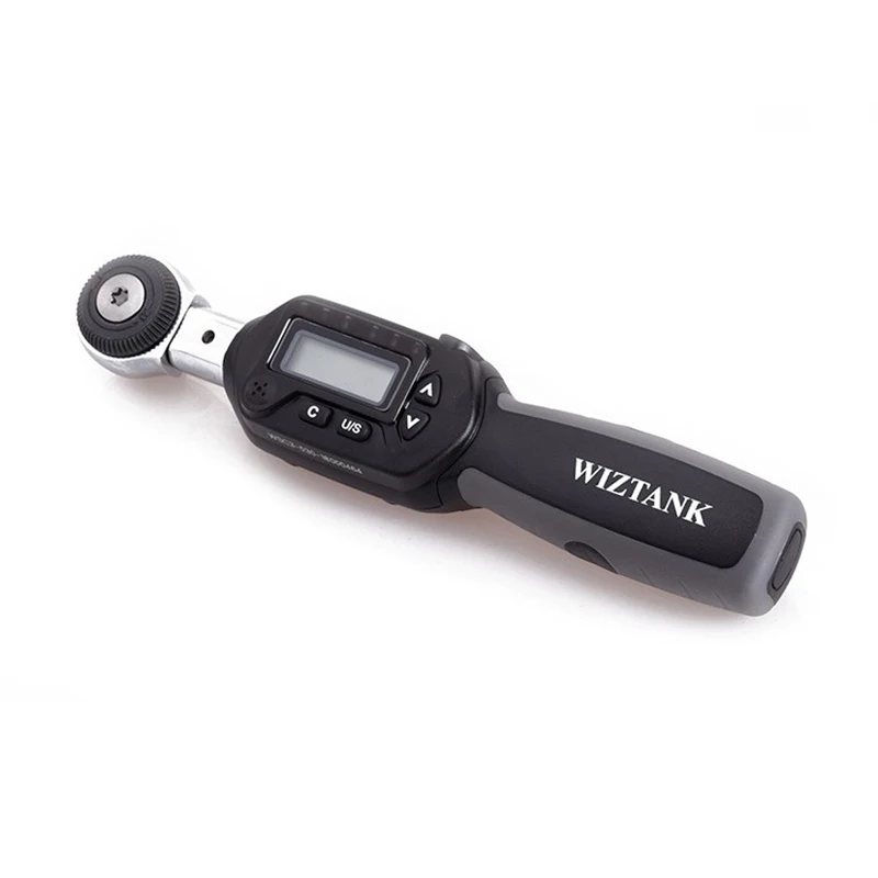 

Taiwan imported convertible head 1.5-30NM digital display torque wrench torque torque opening WSC3-030CN