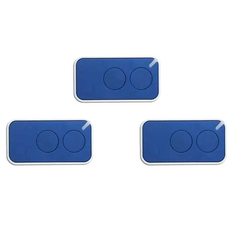 【HOME TOOLS】3X For NICE Universal Garage Remote Control 433.92Mhz 2-Channel Rolling Code D