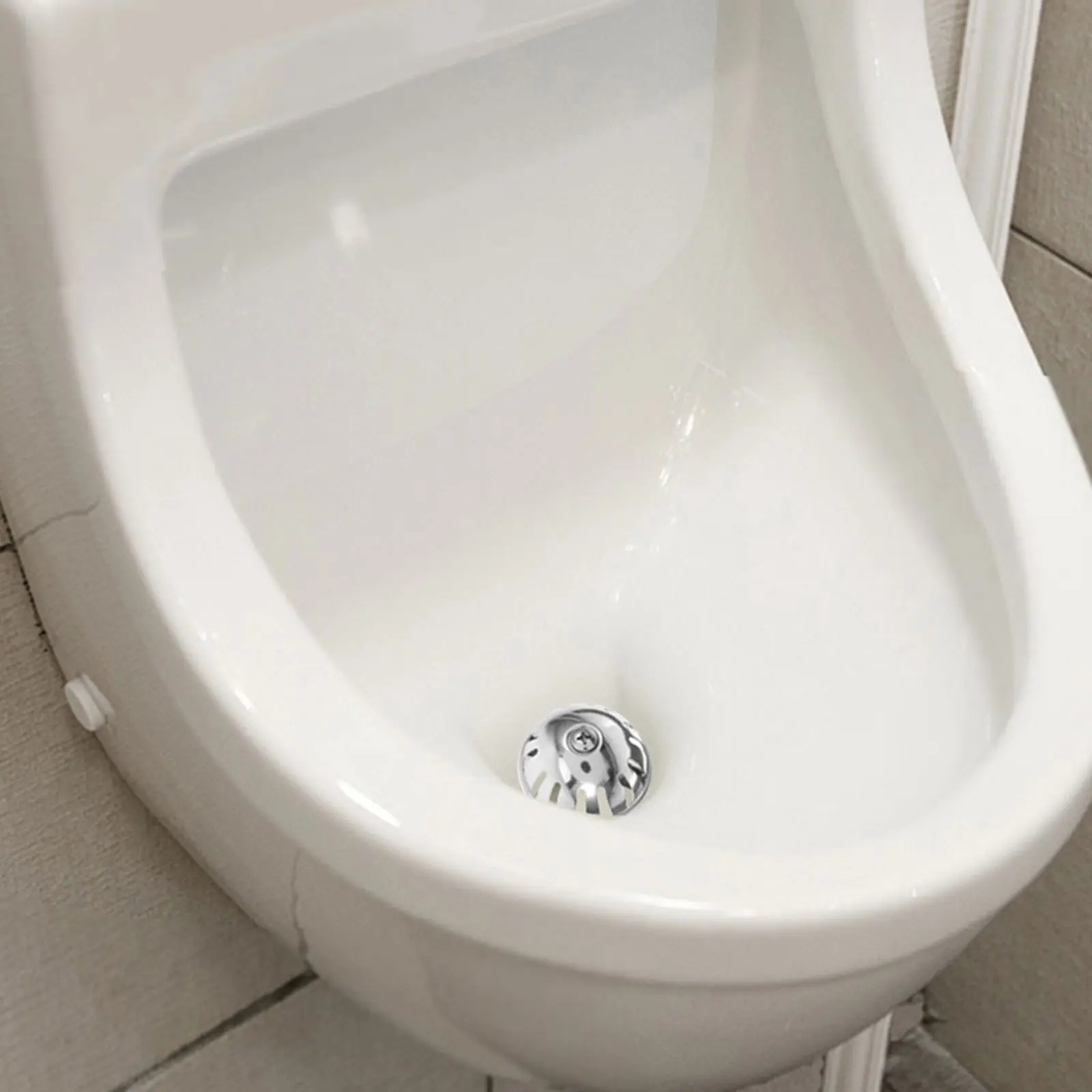 

4 шт., сливной фильтр для писсуара из нержавеющей стали, крышка воронки, пробка, крышка фильтра для отходов для коммерческой ванной комнаты, мужские детали писсуара