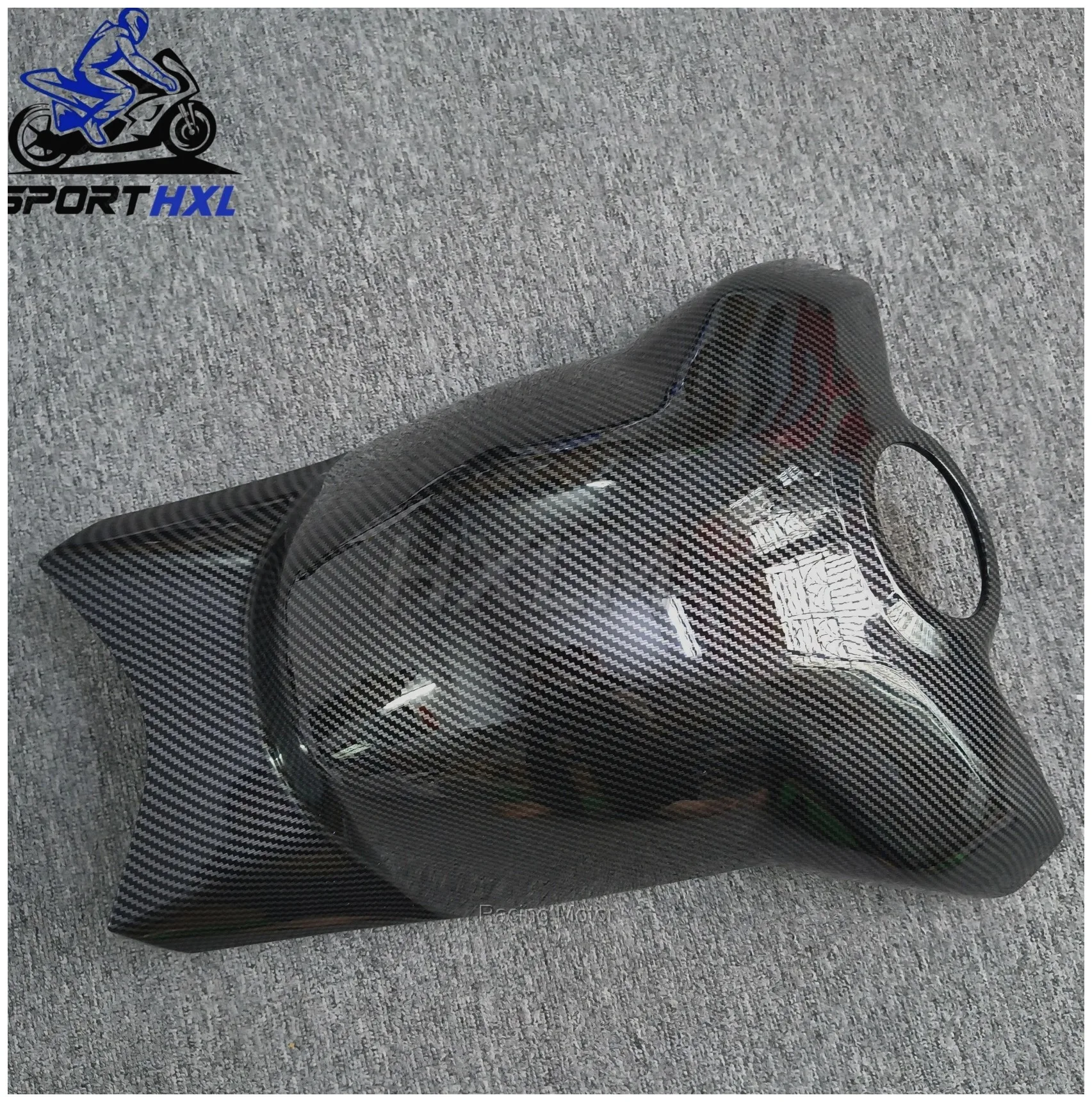 Motorcycle Fairing Body Kit - For DUCATI V4S V4R V4 Fuel Tank Cover Fairing Shell ABS Plastic Carbon Painted VS4 V4 R 4