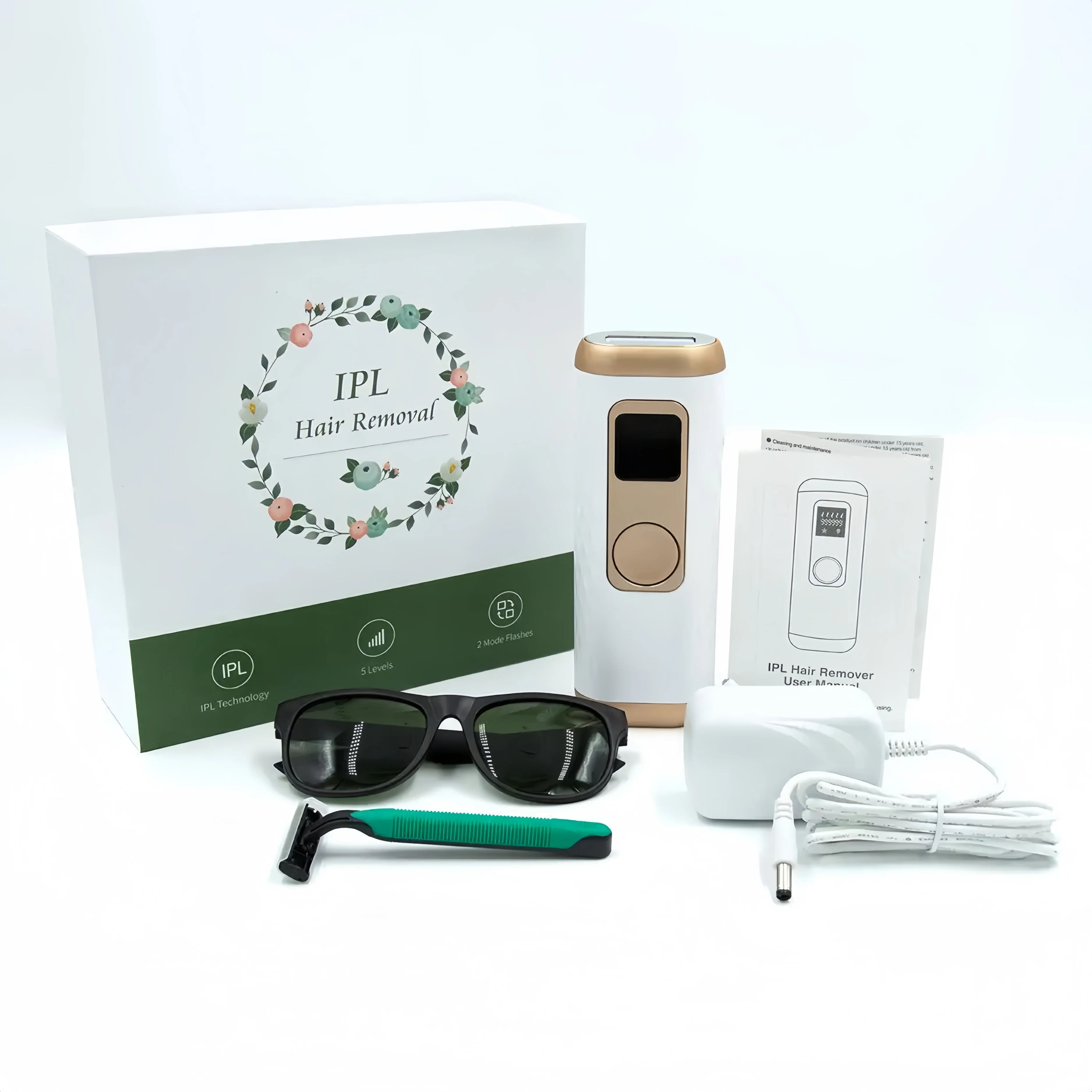 IPL Laser Ontharing Machine Ice Cool Pijnloos Epilator Vrouwen Vriespunt Epileren Huidverjonging voor Thuisgebruik Apparaat