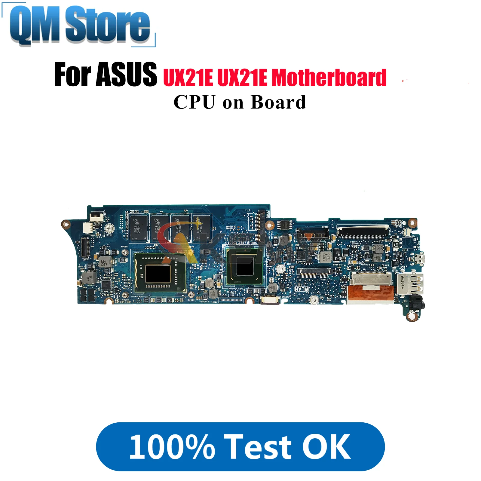 

UX21E Laptop Motherboard For ASUS ZenBook UX21E UX21E Notebook Mainboard With CPU 100% tests OK fast shipping High quality