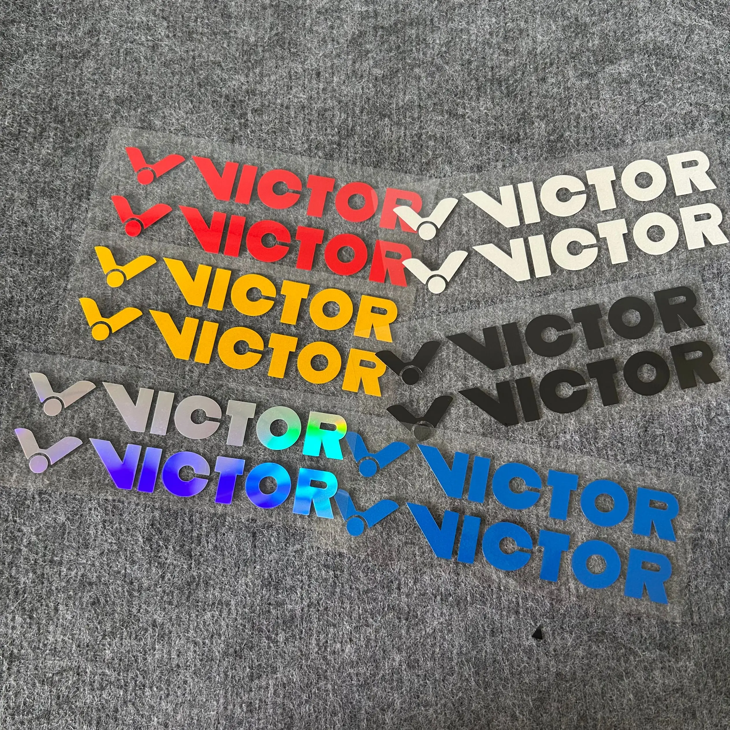 VICTOR VICTOR Shuttlecock Tube Logo Reflective Car Stickers Waterproof UV Protected Decals for Auto Rear Window Electric Motorcycle - Aliexpress Deal