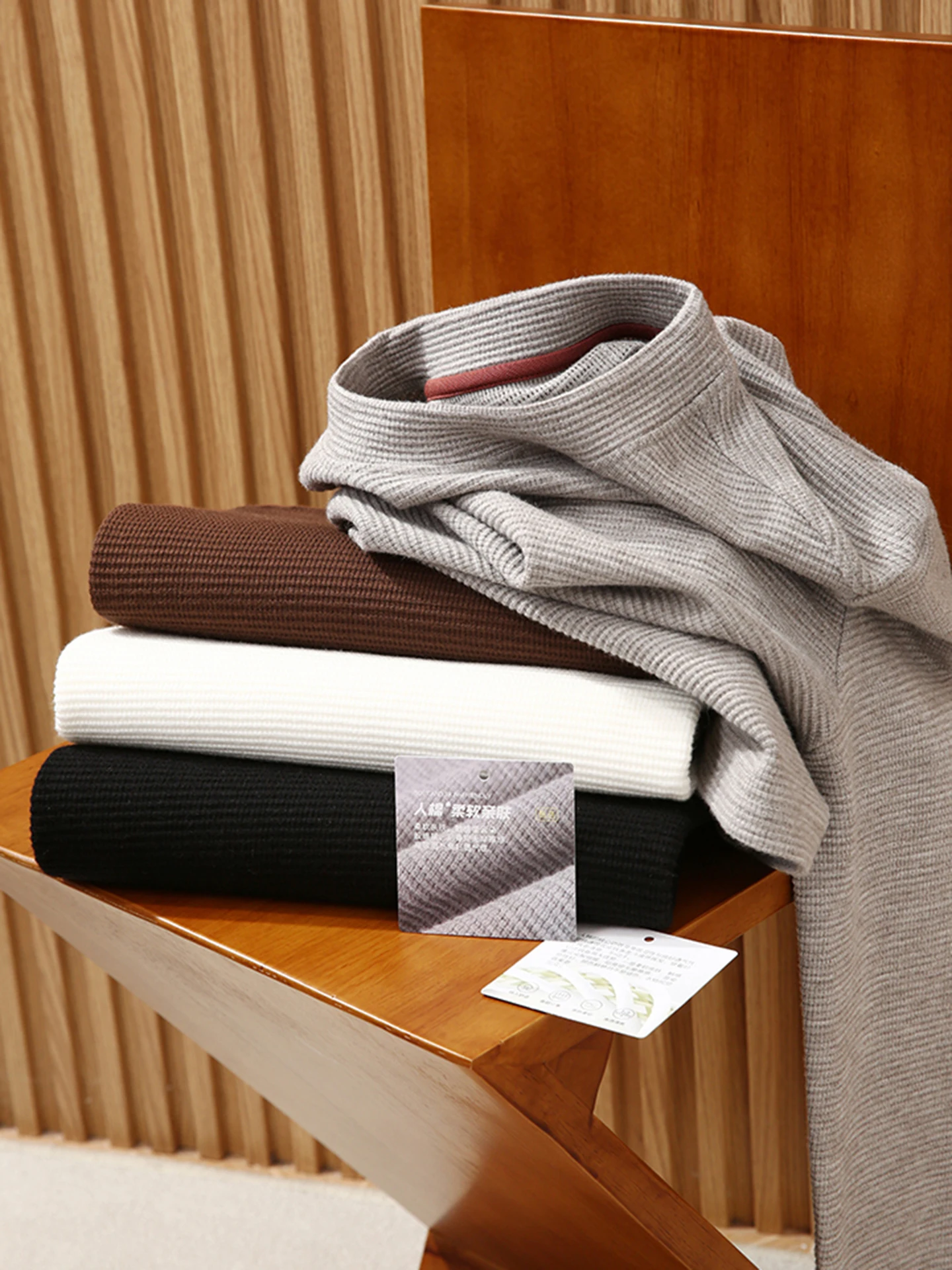 Italian Style Men's round Neck Knitwear Soft Casual Sweater High Quality Autumn Winter Fashion Breathable Long Sleeve Top
