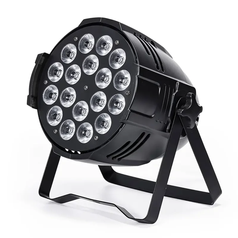 LED Par light 18*10W Full Color LED wash strobe effect light KTV disco party wedding concert dmx512 stage lighting show
