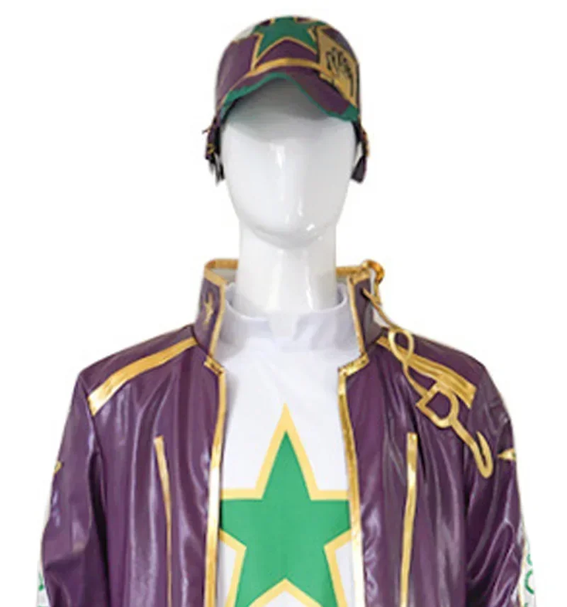 Fantasia de JoJo's Bizarre Adventure Stardust Crusaders Cosplay Kujo Jotaro/Star Platinum