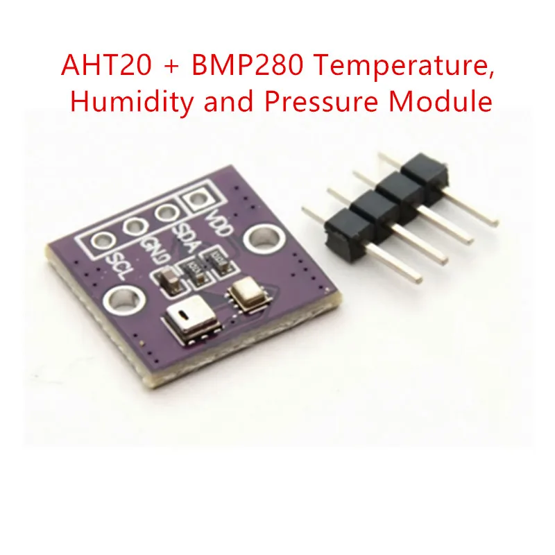 AHT20 + BMP280 Temperature and Humidity Barometric Pressure Module - High-precision Digital Atmospheric Pressure Sensor