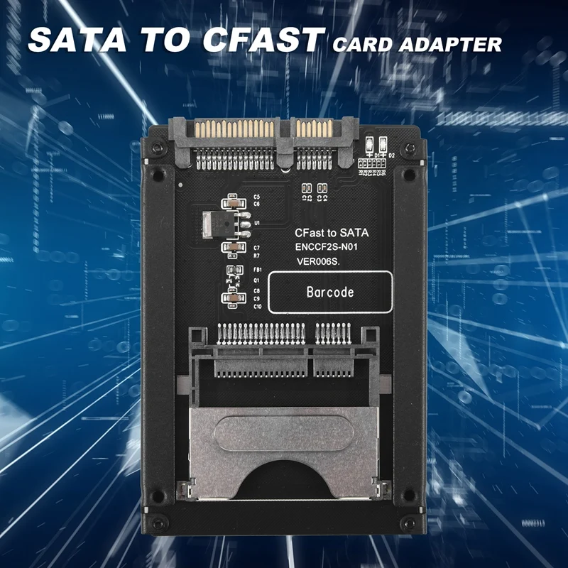 CY SATA 22 Pin To USB 3.0 To Cfast Card Adapter 2.5 Inch Hard Disk Case SSD HDD Cfast Card Reader For PC Laptop